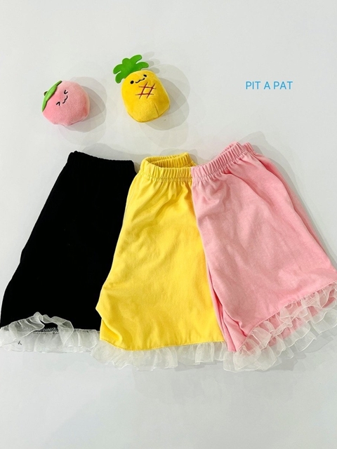 Candy Tiered Lace Skirt Pants Candy Tiered Lace Skirt Pants