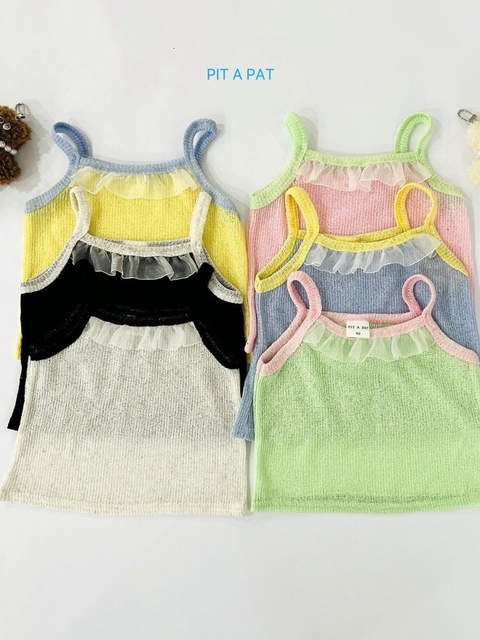 Sunny Linen Lace Sleeveless Sunny Linen Lace Sleeveless