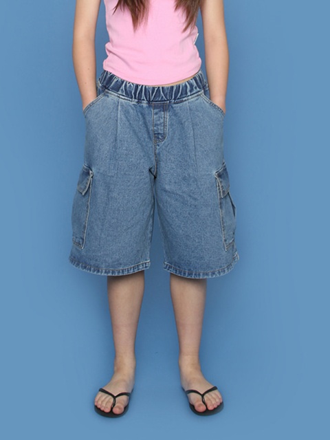 2504 Cargo Denim Shorts