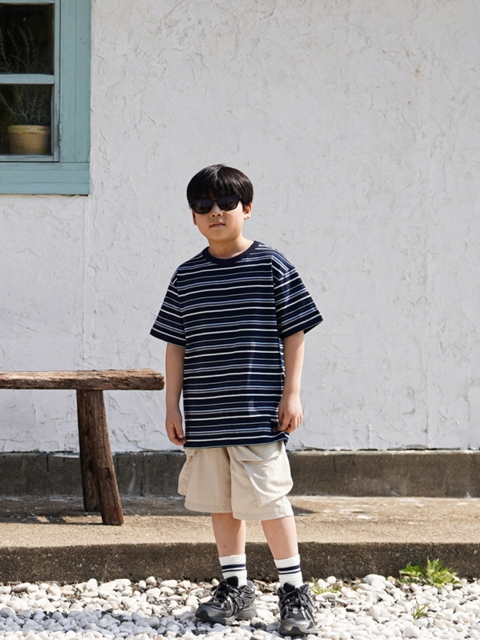 Multi Stripe Tee