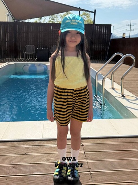 Short Terry Pants (Stripe)