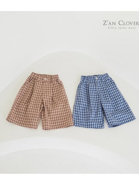Check Bermuda Pants Check Bermuda Pants