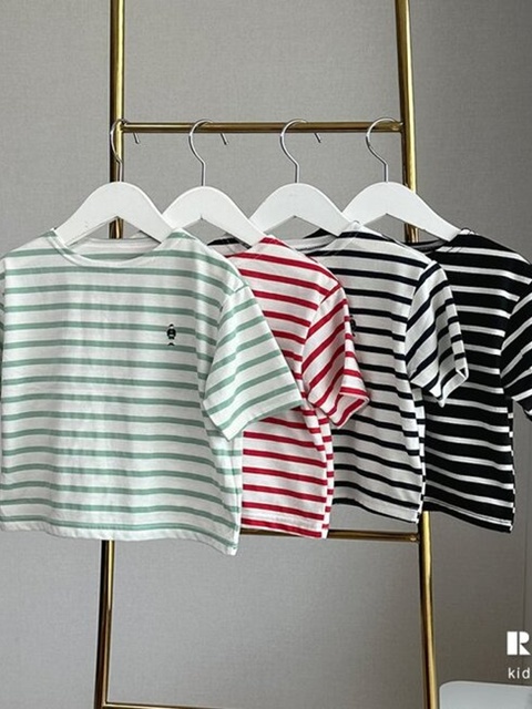 Toy Stripe Short Sleeve Tee