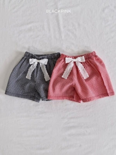 Lace Check Shorts Lace Check Shorts
