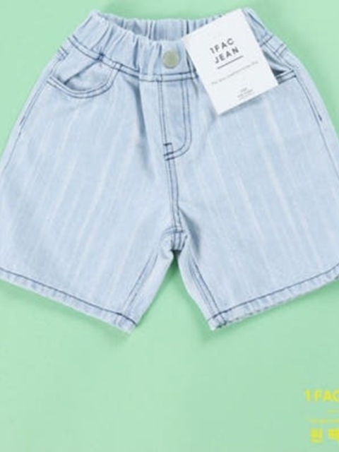 Light Blue Crease Denim Pants Light Blue Crease Denim Pants