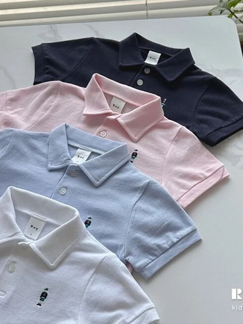 Toy Short Sleeve Collar Tee
