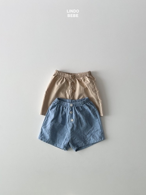 Bebe Button Shorts