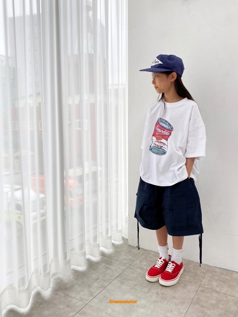Front Cargo Stripe Pants
