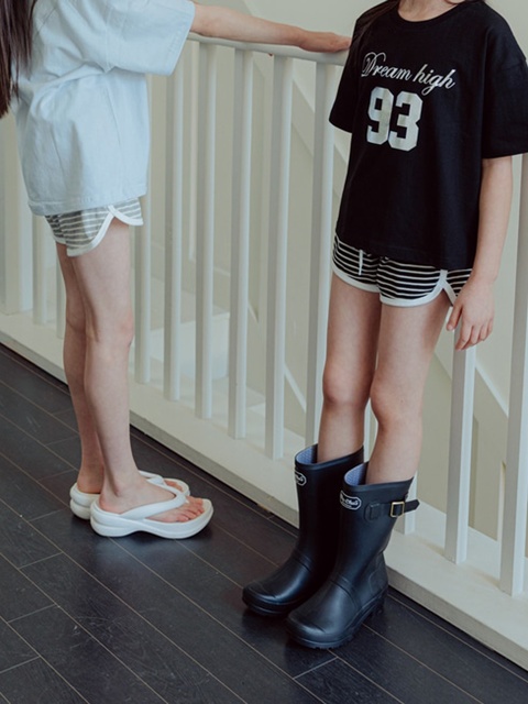 Stripe Rubber Pants