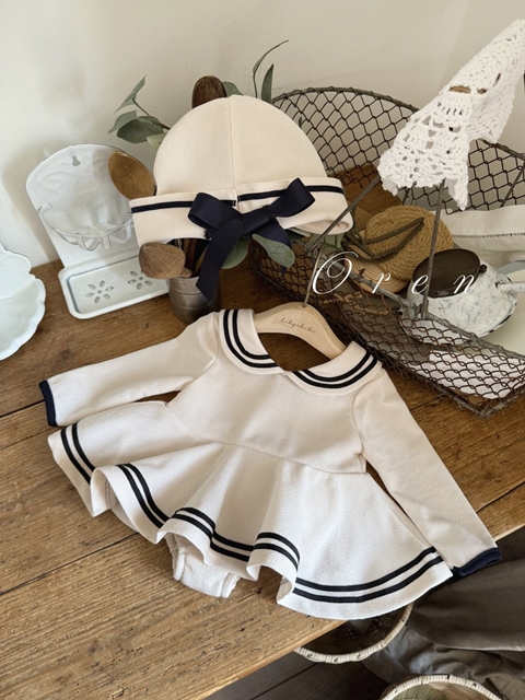 Je T’aime Marine Dress Swimsuit (Girl)