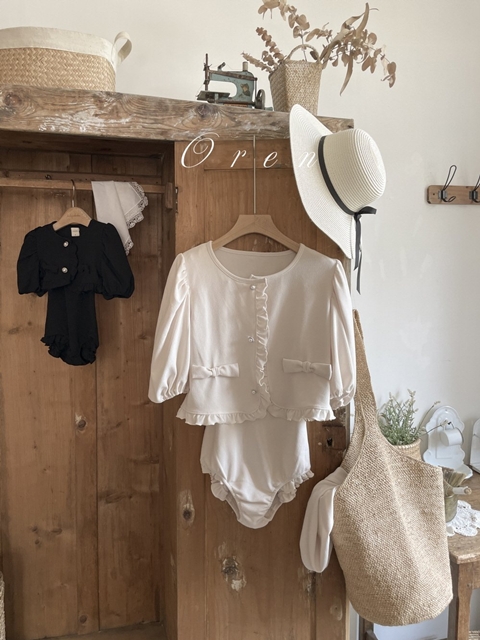 Mom Lindsey Bolero Swimsuit Set (swimsuit+bolero+wrap skirt)