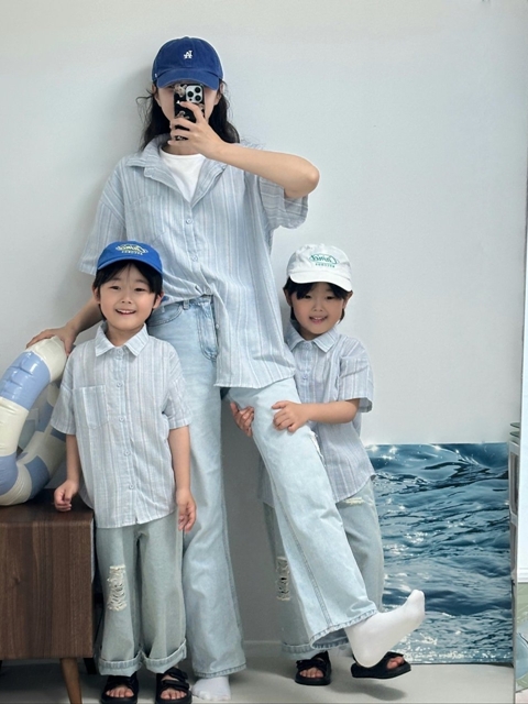 Family Look Sky Shirt (Dad)