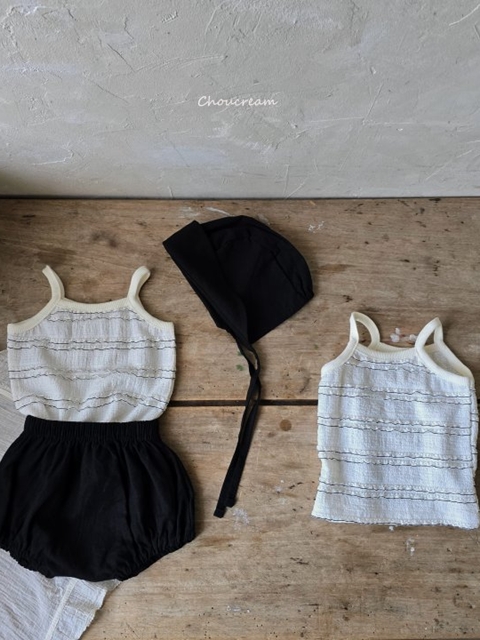 Tiered Strap Sleeveless Tee Tiered Strap Sleeveless Tee