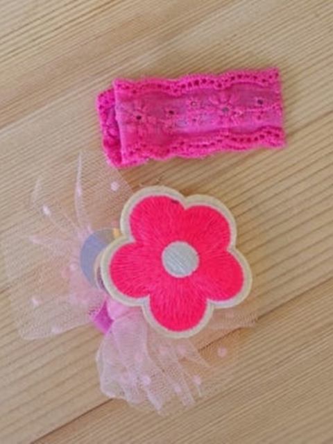 Lace Flower Hair Pin Set