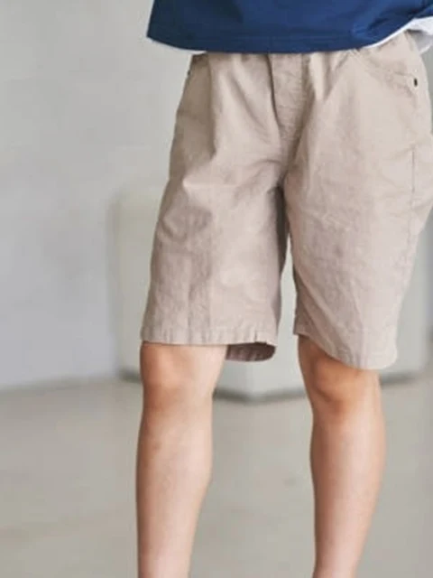 Blue Linen Stretch Pants Blue Linen Stretch Pants