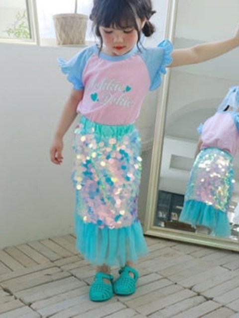 Mermaid Princess Skirt (Blue) Mermaid Princess Skirt (Blue)