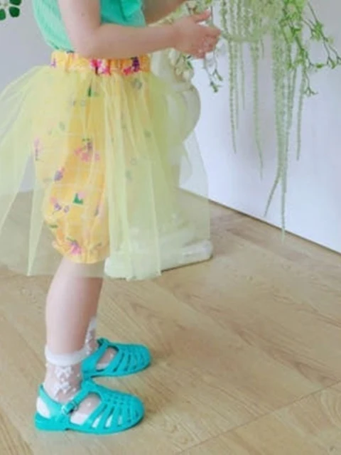 Audrey Skirt Pants (Yellow) Audrey Skirt Pants (Yellow) by Bonne for Child - catalog view