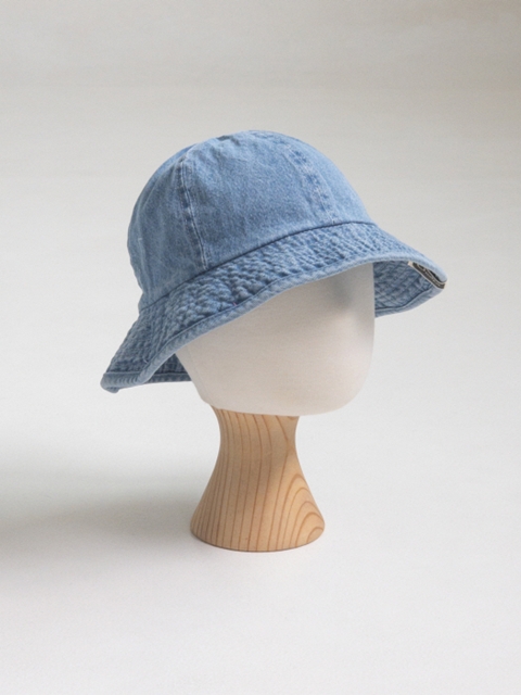 Washed Denim Bucket Hat