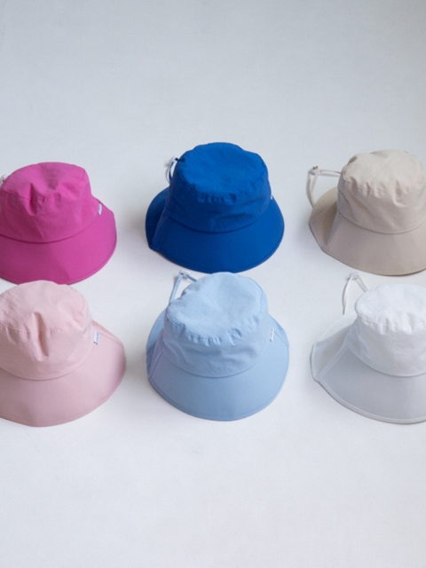 Plain Bucket Flap Cap
