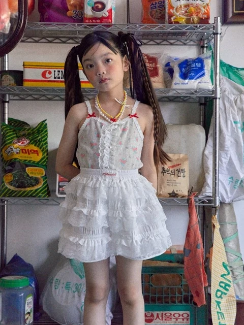 Tiered Skirt Pants Tiered Skirt Pants