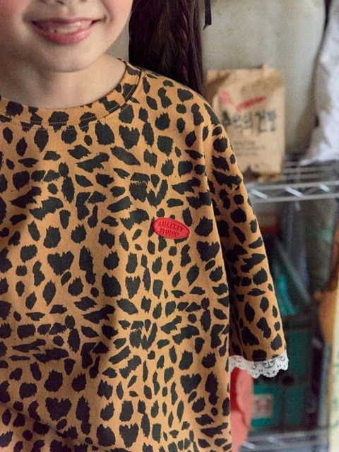 Leopard Short Sleeve Tee