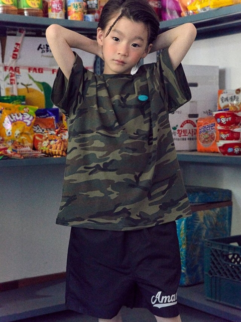 Camo Short Sleeve Tee (Junior)