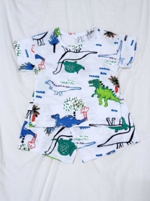 Short Sleeve Dino Easywear