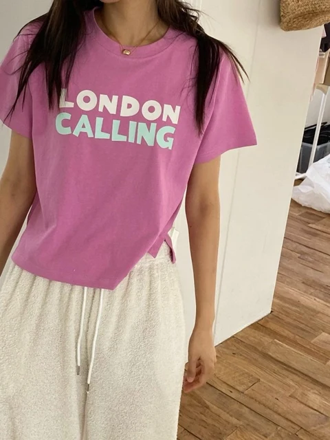 Calling Crop Tee