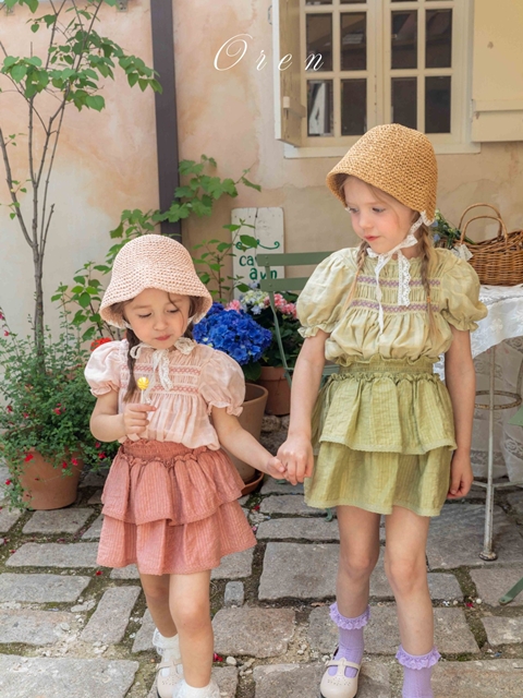 Isabelle Shirred Skirt