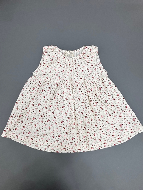 Floral Sleeveless One-piece Floral Sleeveless One-piece