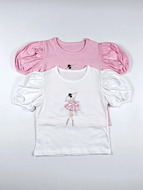 Ballet Girl Balloon Tee