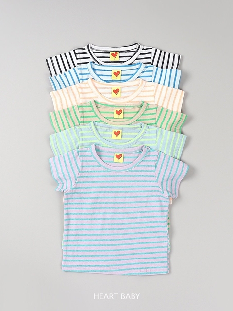 Stripe Short Sleeve Tee
