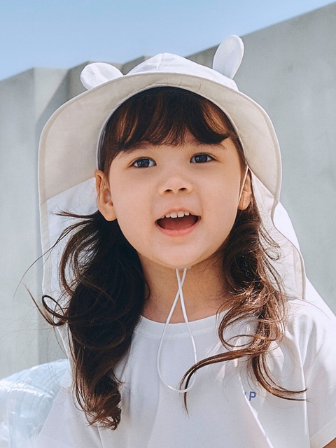 Rain Baby Flap Cap