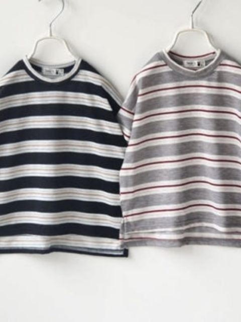 Stripe Slit Tee Stripe Slit Tee