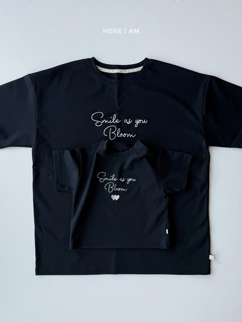 (ADULT) Supima Heart Bloom Tee