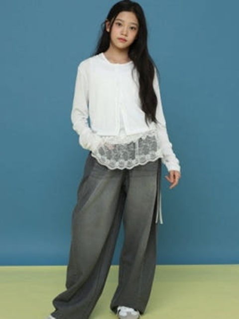 Sleeveless Cardigan Set