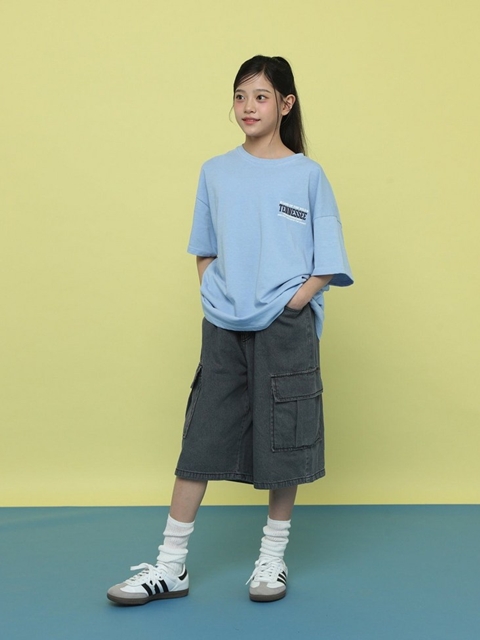 Cargo Bermuda Denim Pants