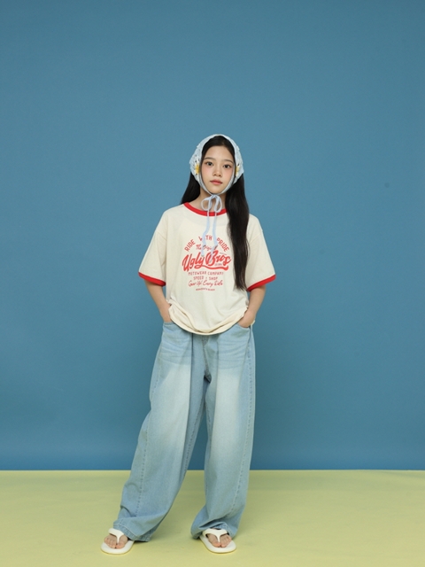 Side Denim Pants