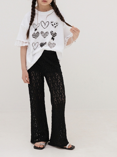 Lace Bootcut Pants Lace Bootcut Pants
