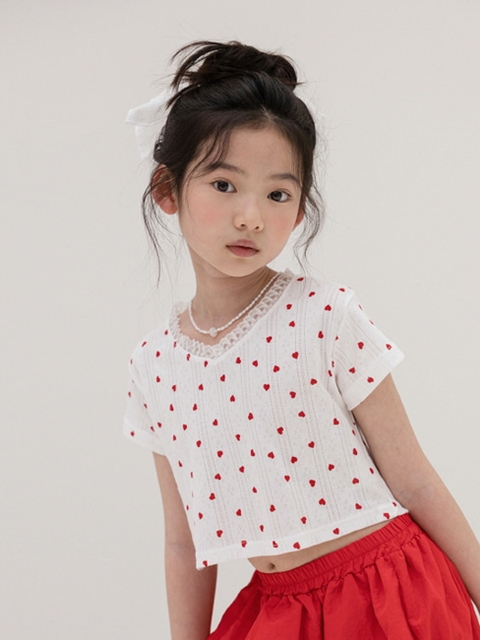 V-Neck Heart Tee V-Neck Heart Tee