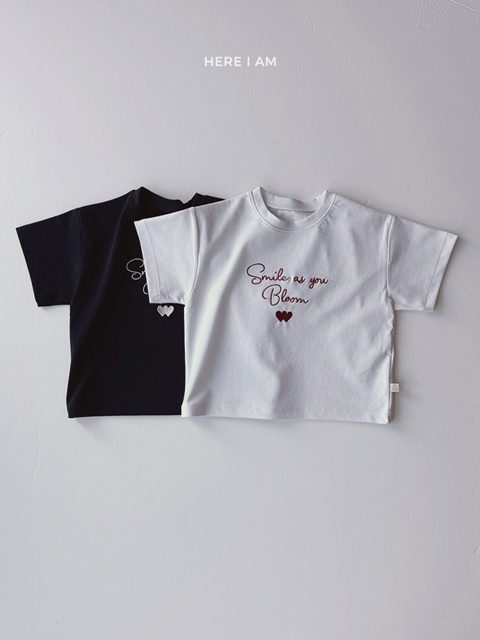 (1+1 Kids Only) Supima Heart Bloom Tee