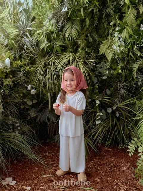 Bali Pleats Top Bottom Set Bali Pleats Top Bottom Set