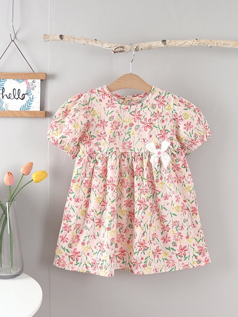 Flower Dream Short Sleeve One-piece
