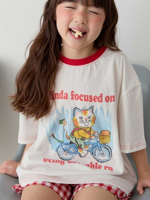Bicycle Cat Tee