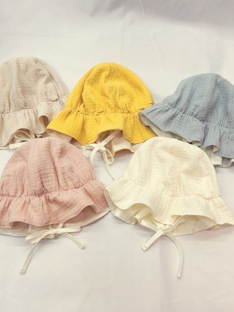 Reversible Cotton Bonnet