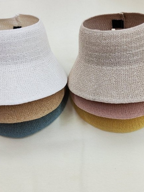 Crochet Ribbon Half Cap