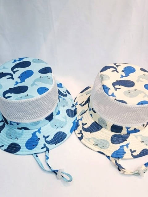 Whale Mesh Bucket Hat