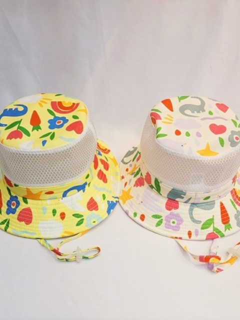 Flower Garden Mesh Bucket Hat