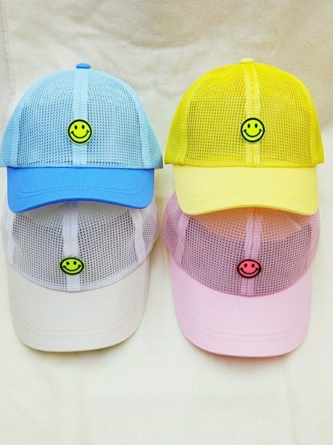 Mini Smile Mesh Ball Cap