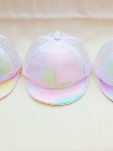 Rainbow Mesh Cap